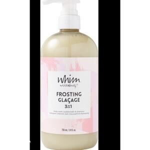 WHIM by Ulta Beauty Frosting 3-in-1 Wash bubble bath Shampoo 730ml/24 fl oz NEW